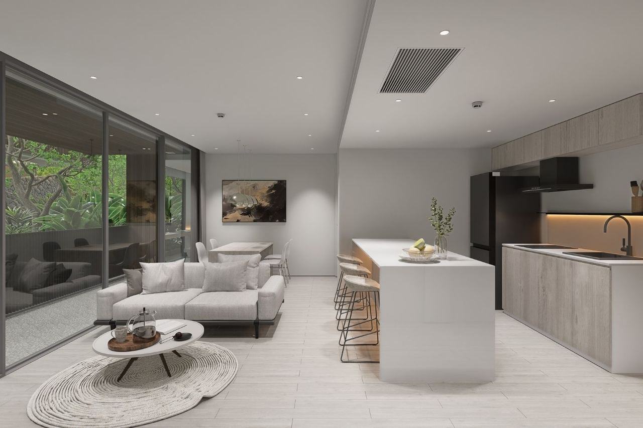 Living and Kitchen