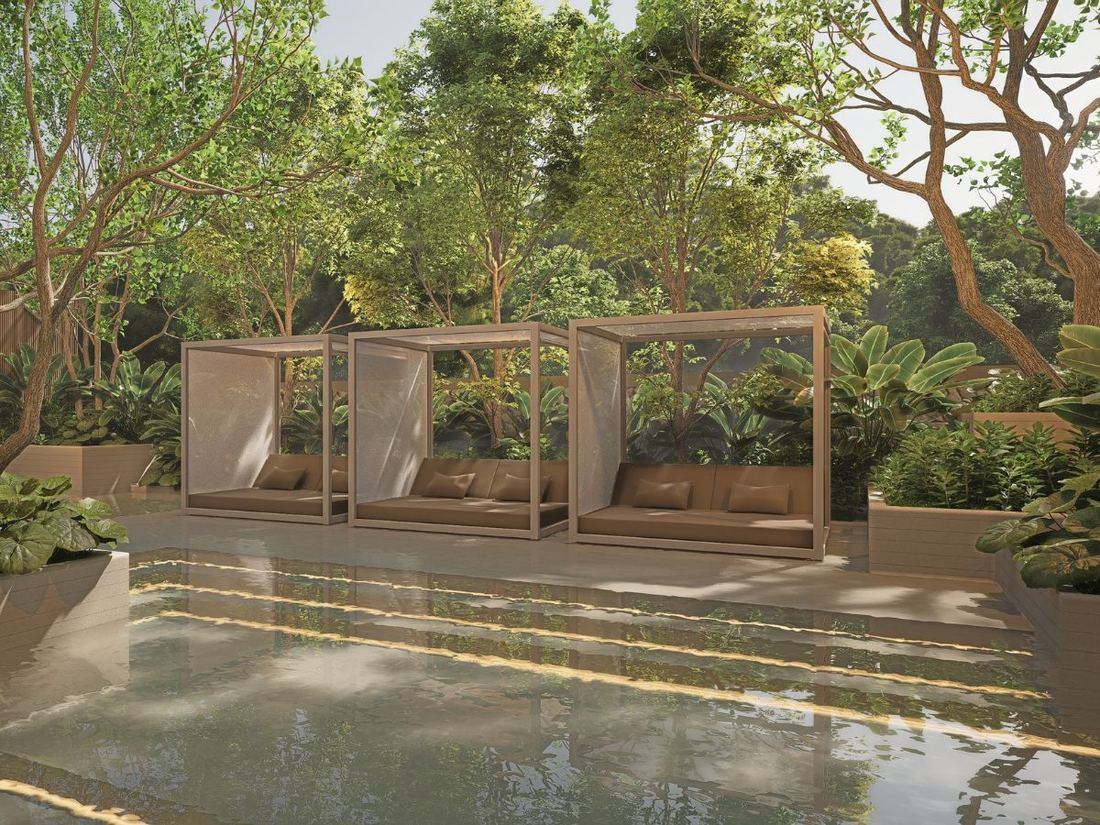 Céline rooftop Pavilion and infinity pool